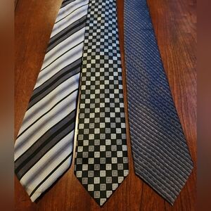 Elegant Men's Assorted Tie Set - Black Collection